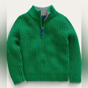 Mini Boden Chunky half zip sweater